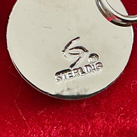 Wells Vintage 1970’s Sterling Silver Double Link Charm Bracelet With 10 Charms - Picture 8 of 14